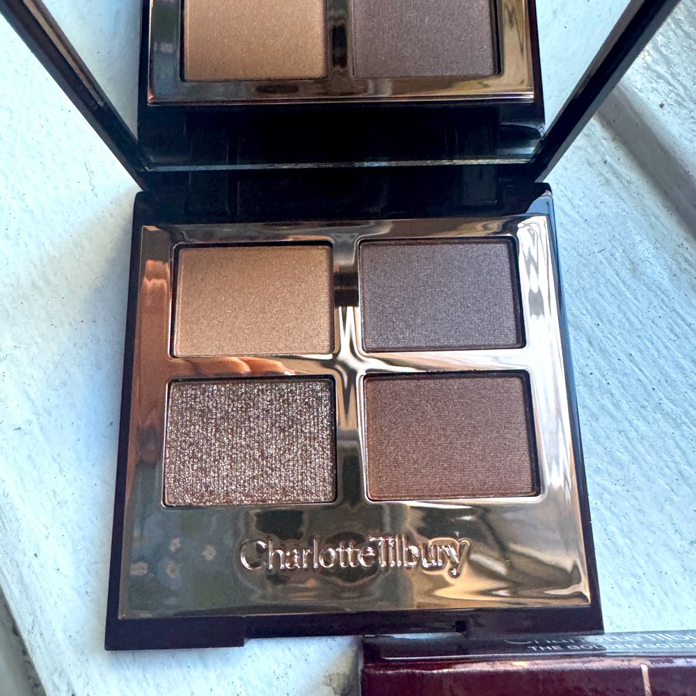 🖤Charlotte Tilbury Eyeshadow Quad - Golden Goddess - NWT